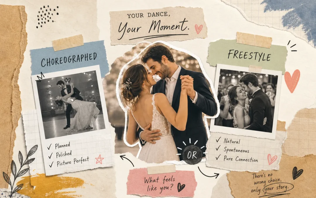 Choreographed or Freestyle First Dance: How to Choose
