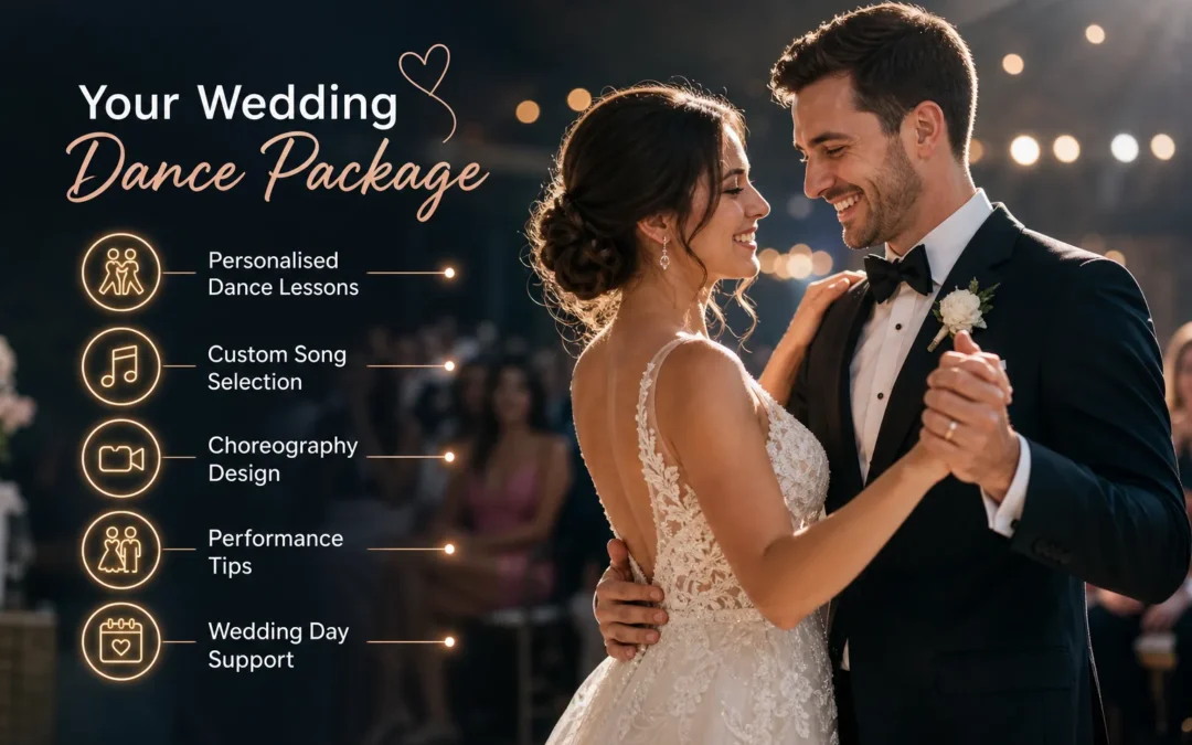 What’s included in an Australian wedding dance package
