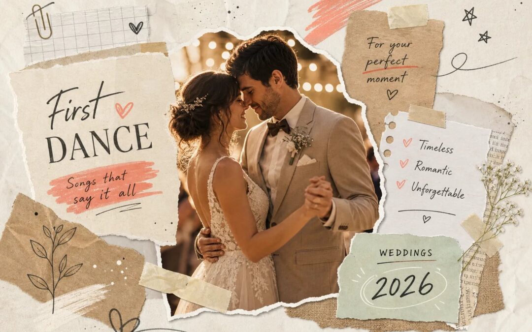 Best wedding first dance songs for Australian weddings 2026